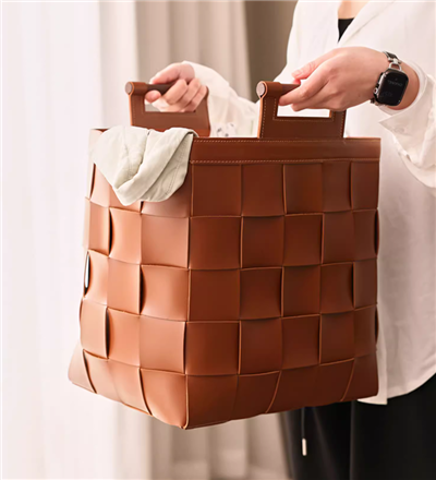 Coș de depozitare țesut dreptunghiular